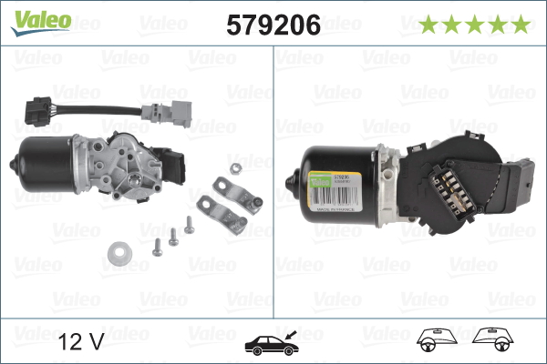 Motor stieračov VALEO